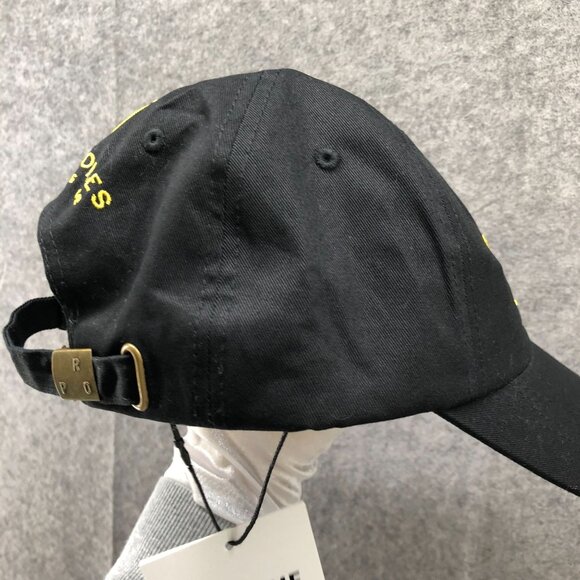 Jean Michel Basquiat Baseball Cap Hat Black Embroidered Unisex OS Great Jones - Picture 7 of 7